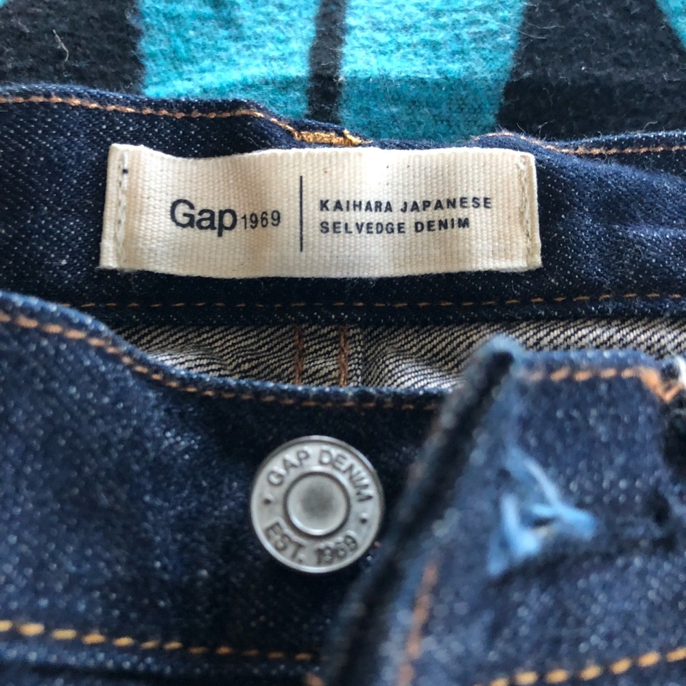 Gap Kiahara Japanese Selvedge Denim 30x”30” Mens